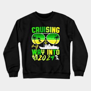 Cruising My Way Into 2024 Crewneck Sweatshirt